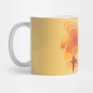 Autumn meditation Mug